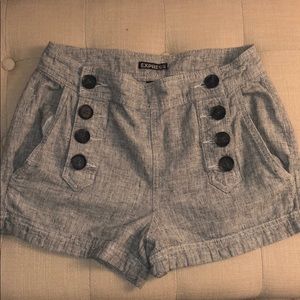 Express High Waisted Shorts
